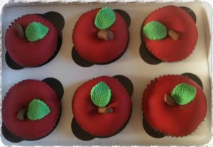 Apples - cupcakes for all occasions - cake maker - berwick upon tweed