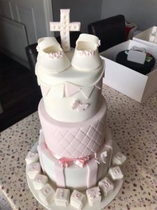 Tiered cakes - birthdays christenings weddings - cake maker berwick upon tweed